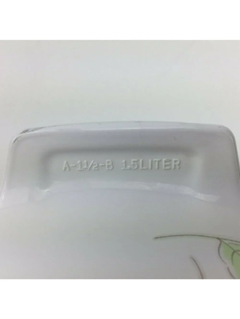 Corning Ware A-1 1/2- B 1.5 Liter Watercolor Floral Casserole Dish Bowl Lid Set